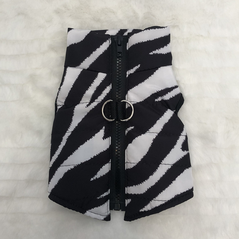 Palton de iarnă pentru câini, exterior poliester cu căptușeală din bumbac, stil minimalist modern