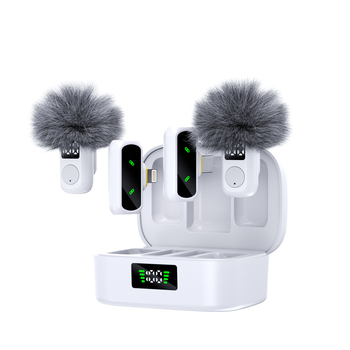 Lavalier mikrofon za prijenose uživo, Bluetooth 5.3, 20Hz–20kHz, SNR ≥75dB, trajanje baterije 3–6 sati