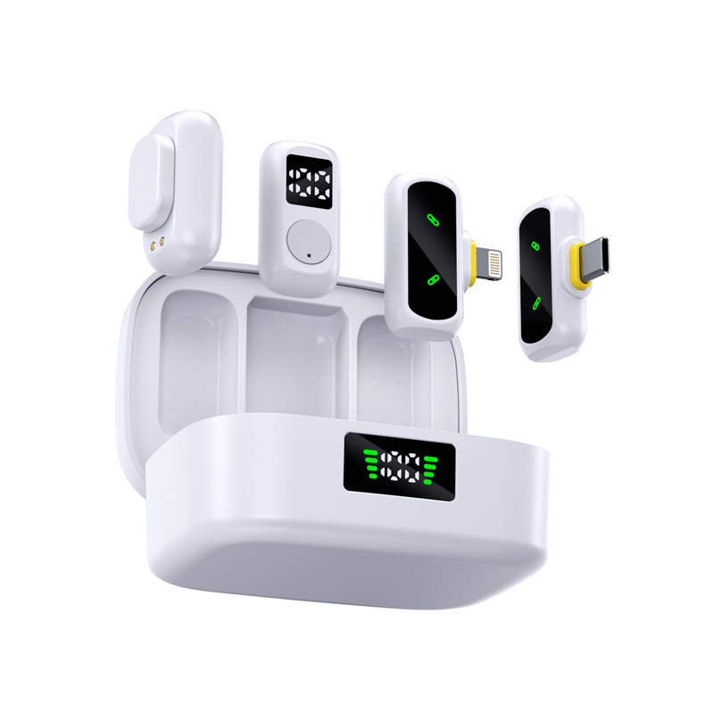 Lavalier mikrofon za prijenose uživo, Bluetooth 5.3, 20Hz–20kHz, SNR ≥75dB, trajanje baterije 3–6 sati