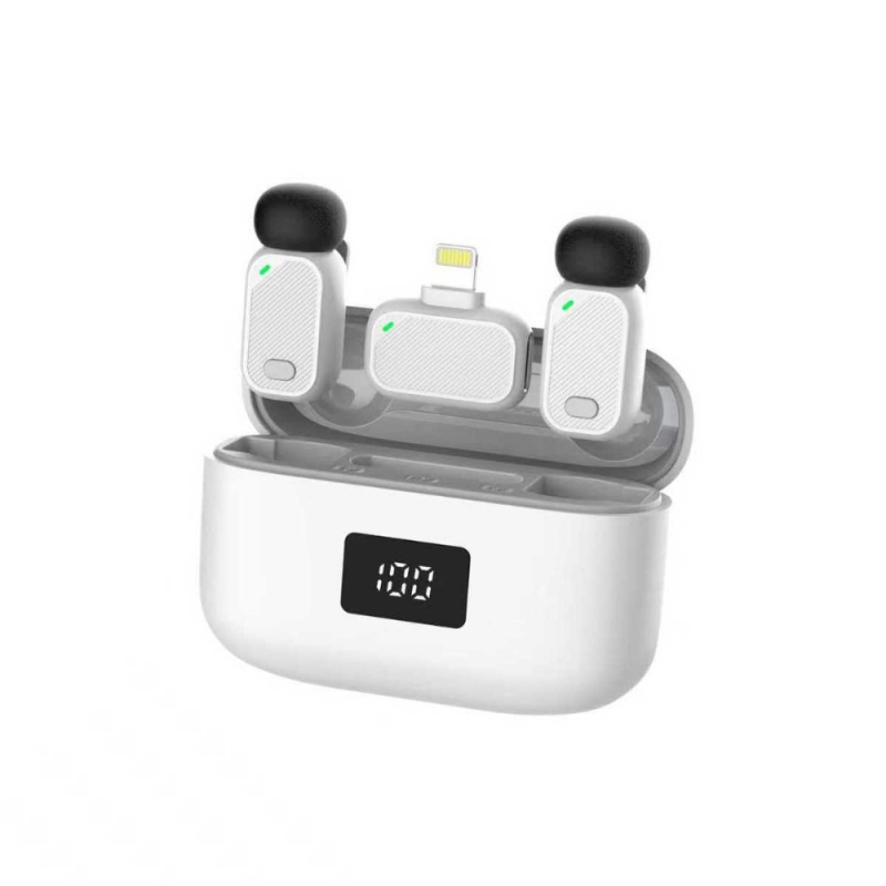 Mini6 omnidirekcijski lavalier mikrofon s ugrađenom baterijom, raspon 20 Hz–20 kHz, SNR ≥75 dB, trajanje baterije 6–8 sati