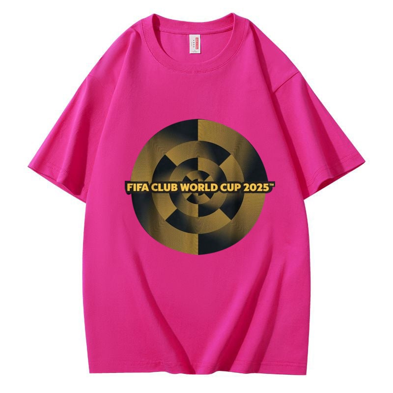 Tricou din bumbac 100% imprimat, croială lejeră, mâneci scurte, guler rotund