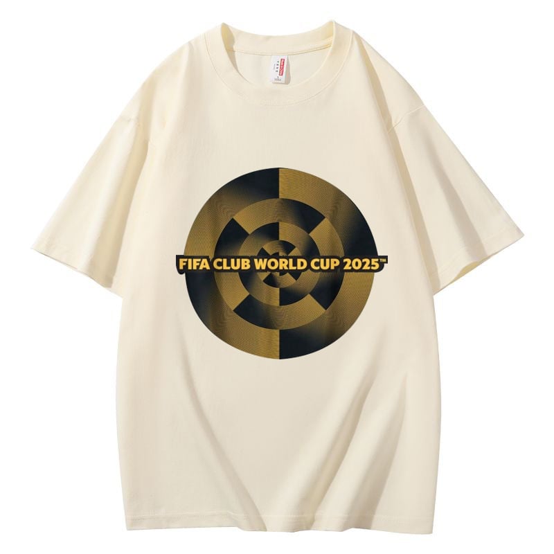 Tricou din bumbac 100% imprimat, croială lejeră, mâneci scurte, guler rotund