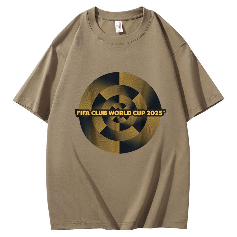 Tricou din bumbac 100% imprimat, croială lejeră, mâneci scurte, guler rotund