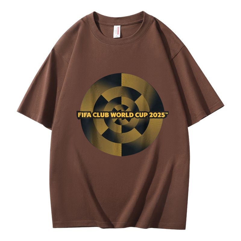 Tricou din bumbac 100% imprimat, croială lejeră, mâneci scurte, guler rotund