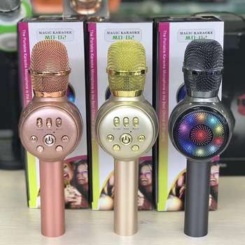 MD02 Bežični Bluetooth karaoke mikrofon s ugrađenom baterijom, Bluetooth 4.0, frekvencijski odziv 100 Hz–20 kHz, SNR ≥70 dB, izlazna snaga 3 W