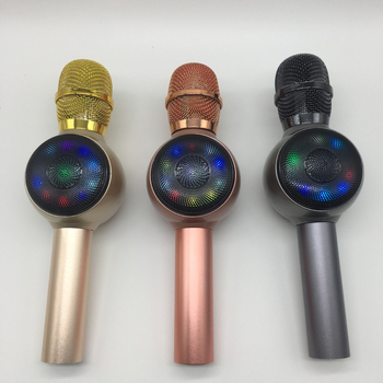MD02 Bežični Bluetooth karaoke mikrofon s ugrađenom baterijom, Bluetooth 4.0, frekvencijski odziv 100 Hz–20 kHz, SNR ≥70 dB, izlazna snaga 3 W