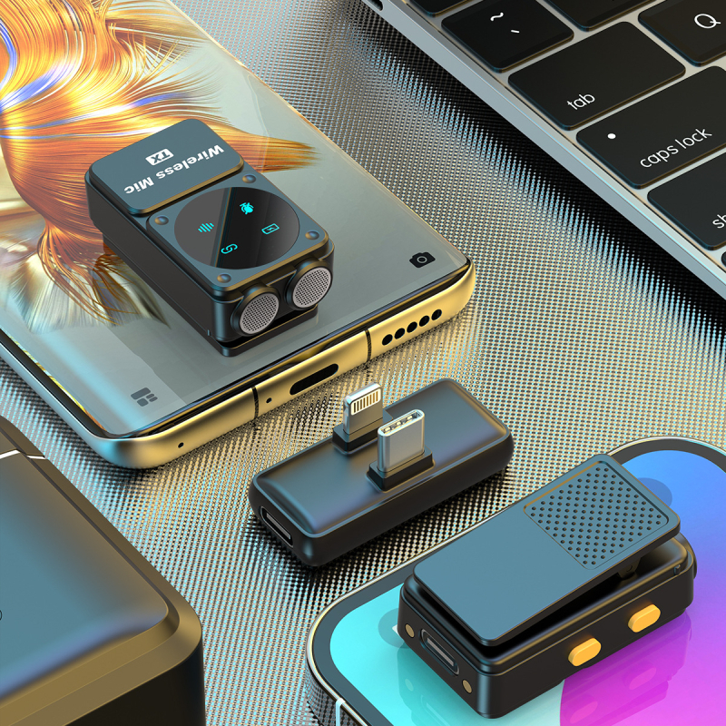 Microfon lavalier Q12, pentru calculator și karaoke, omnidirecțional, 20Hz-20kHz, SNR ≥70dB