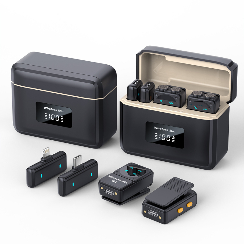 Microfon lavalier Q12, pentru calculator și karaoke, omnidirecțional, 20Hz-20kHz, SNR ≥70dB