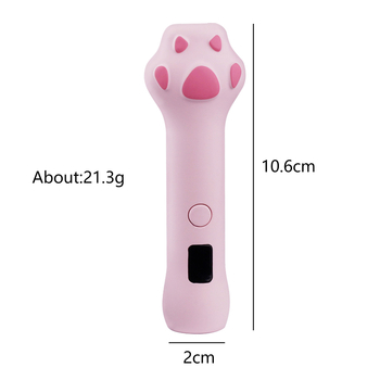 Lampă portabilă pentru manichiură Cat Claw, lampă foto-terapie compactă pentru unghii, model Cat Claw One Word Lamp