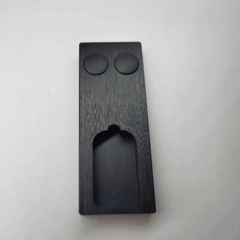 Osnova za garderobnu šipku s flange skobom — aluminijska legura, model YG-002, moderni minimalistički stil