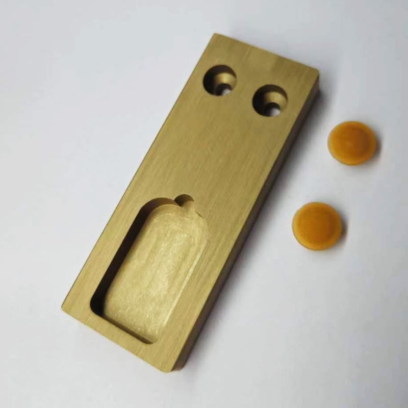 Osnova za garderobnu šipku s flange skobom — aluminijska legura, model YG-002, moderni minimalistički stil