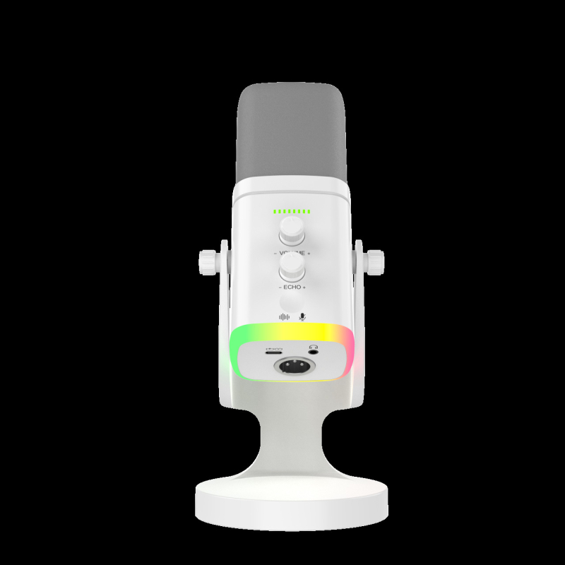 YU8 USB kondenzatorski mikrofon za stolno računalo — uživo prijenos, snimanje i voice-over, žični, SNR ≥60 dB