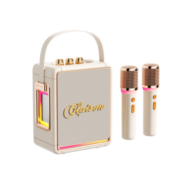 Karaoke Bluetooth ηχείο με ενσωματωμένο μικρόφωνο, όλα-σε-ένα, 40W, μπαταρία 2000–4000 mAh, Bluetooth 5.3, εύρος συχνοτήτων 40Hz–20kHz, IPX4, δύο ηχεία, Hi‑Fi ήχος