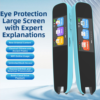 Pix de citire cu scanare și traducere - Model A9, 5V, baterie Li-ion reîncărcabilă