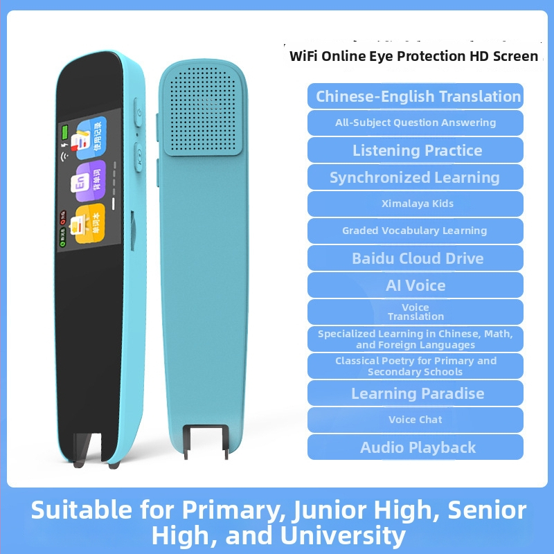Pix de citire cu scanare și traducere - Model A9, 5V, baterie Li-ion reîncărcabilă