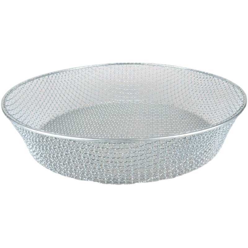 Sită de făină din oțel inoxidabil 304 cu plasă circulară, design îngroșat, plasă mare