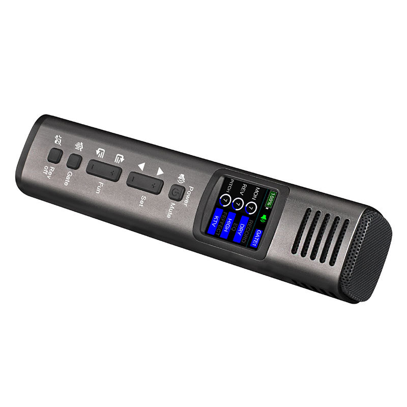 JUSEDZ Vezeték nélküli hangkártyás mikrofon — kondenzátor mikrofon élő streamekhez, karaoke-hoz és felvételhez; 60 Hz–15 kHz, SNR ≥75 dB, névleges teljesítmény 20W, beépített akkumulátor