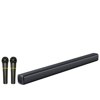 Set karaoke pentru acasă cu microfon wireless și proiector (baterie încorporată 1000–1200 mAh, autonomie 6–8 h, SNR sub 60 dB, putere nominală 100 W)