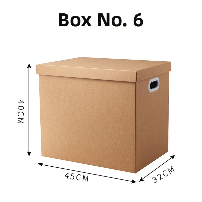 Κουτί αποθήκευσης από Kraft χαρτί με καπάκι, αναδιπλώσιμο, χωρητικότητα 2 L, για παπούτσια, εσώρουχα και πουλόβερ, μοντέρνο μινιμαλιστικό στυλ