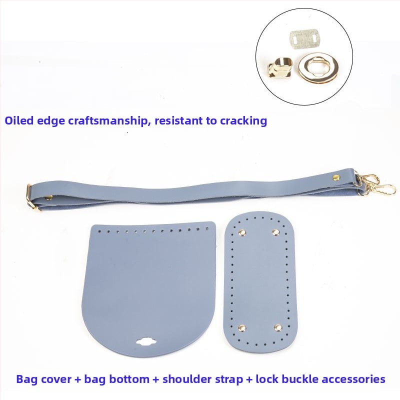 DIY τσάντα από PU δέρμα, διαπνέουσα και πολύ ελαφριά, στυλ mix‑and‑match, καλοκαίρι 2024