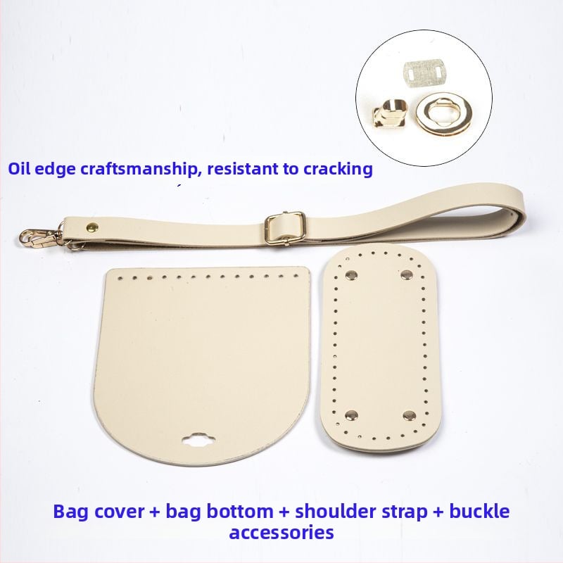 DIY τσάντα από PU δέρμα, διαπνέουσα και πολύ ελαφριά, στυλ mix‑and‑match, καλοκαίρι 2024