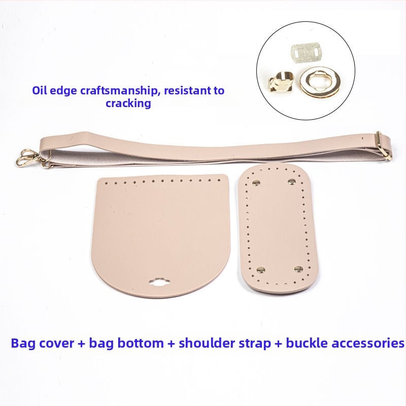 DIY τσάντα από PU δέρμα, διαπνέουσα και πολύ ελαφριά, στυλ mix‑and‑match, καλοκαίρι 2024