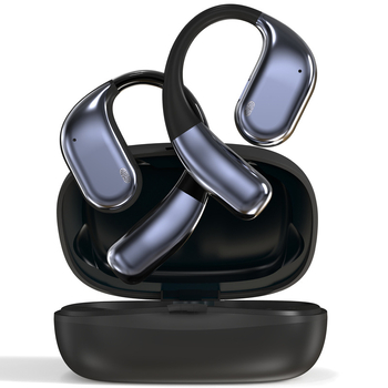 Newman K16 căști Bluetooth cu design deschis și traducere, rază de 10 m, control prin atingere, afișaj de putere