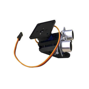 Keyes Mikrovezérlős Okos Autó Ultrahangos Ütközéselkerülő Modul, PTZ Készlet Szervóval és Tartóval — Játékokhoz és Okos Autók Robotokhoz, Tétel RT