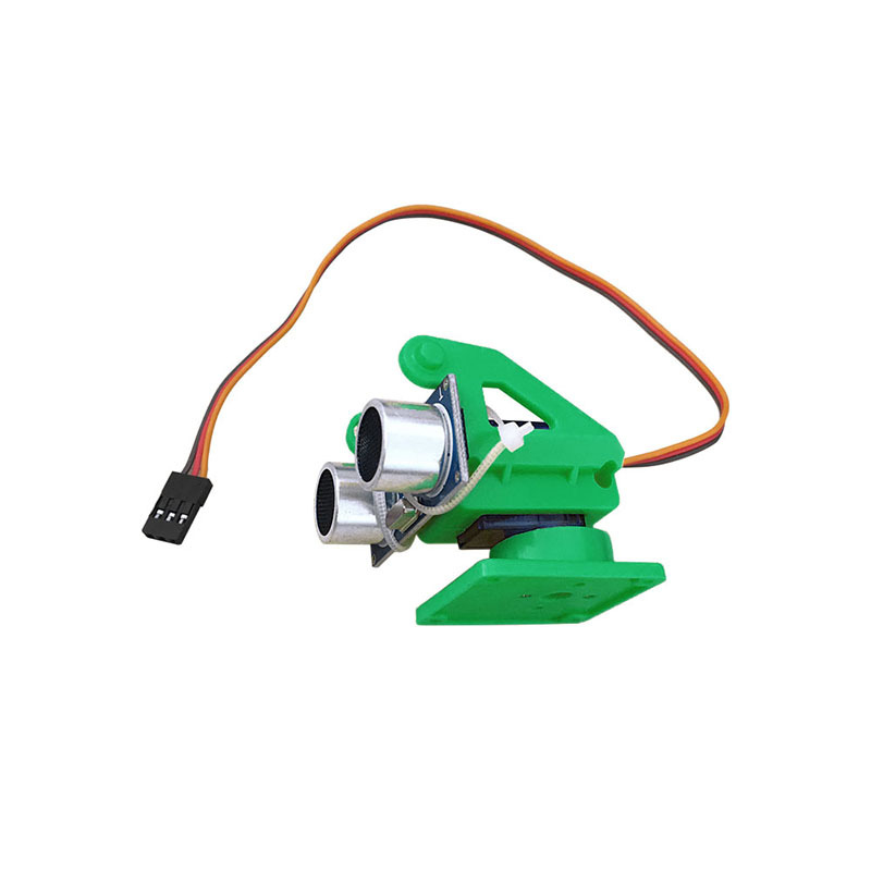 Keyes Mikrovezérlős Okos Autó Ultrahangos Ütközéselkerülő Modul, PTZ Készlet Szervóval és Tartóval — Játékokhoz és Okos Autók Robotokhoz, Tétel RT