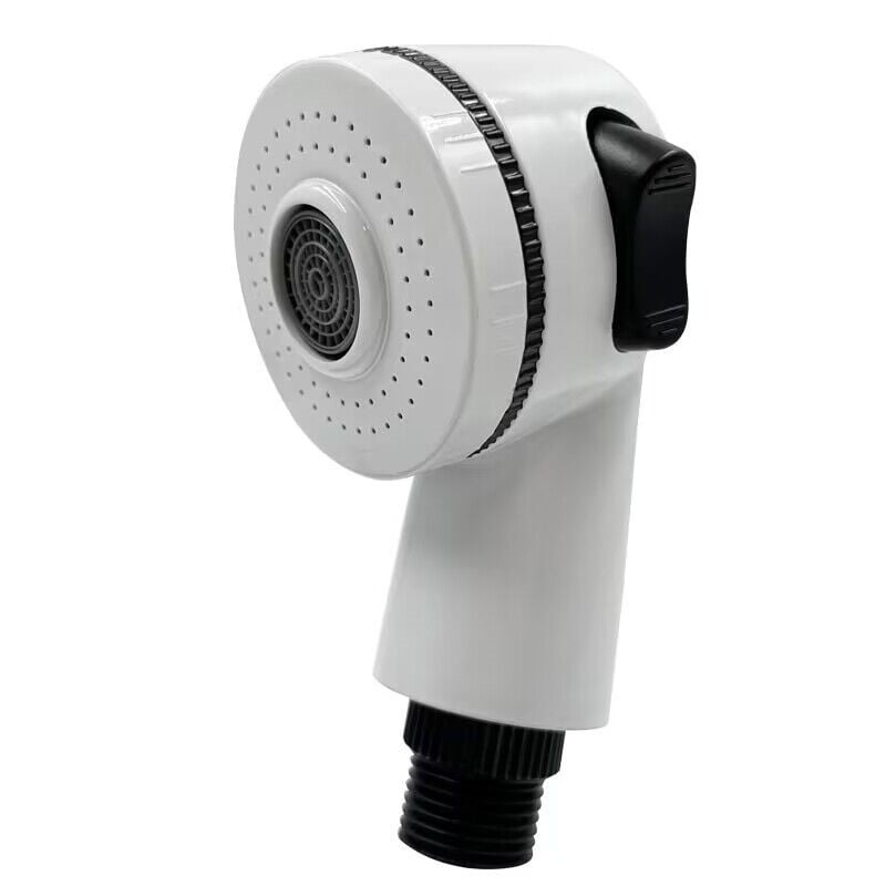 Glava tuša za umivaonik u frizerskom salonu, ABS, brzo postavljanje, elektroplatirani završetak, kišna funkcija, moderni minimalistički stil