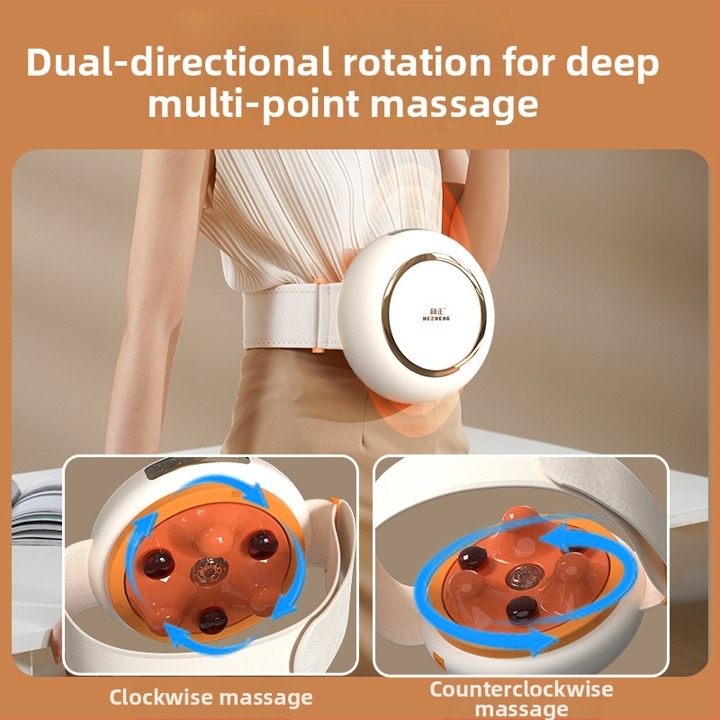 HZ-B1 punjivi masažer za abdomen, infracrvena terapija, topli kompres, 3 brzine