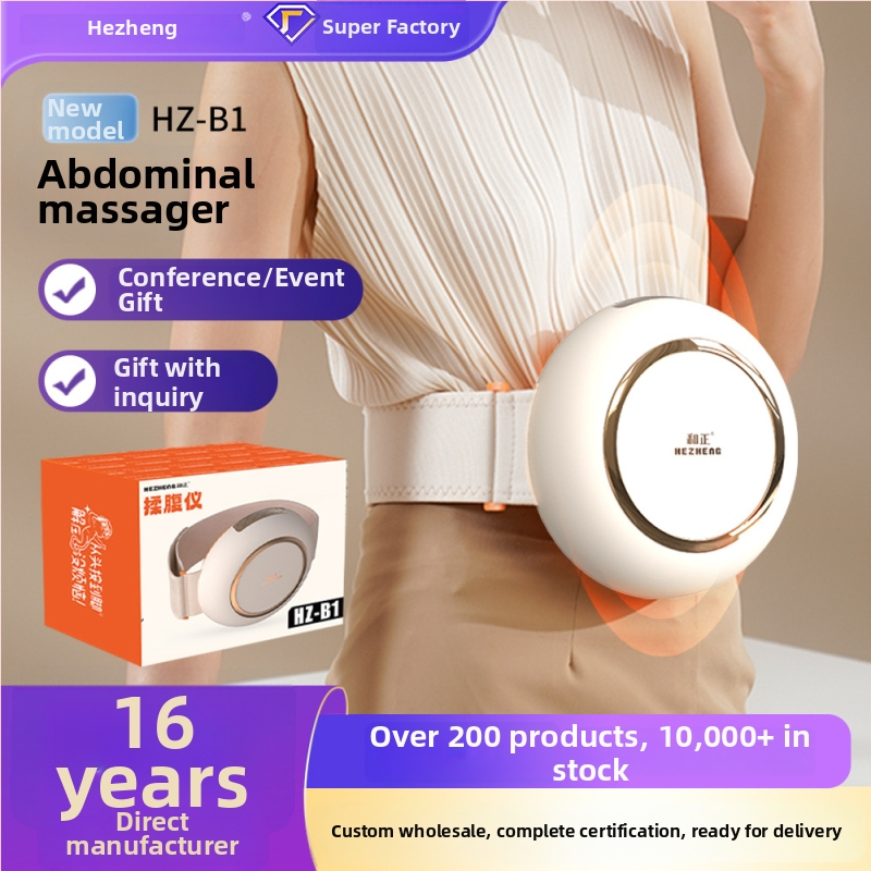 HZ-B1 punjivi masažer za abdomen, infracrvena terapija, topli kompres, 3 brzine