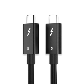 Καλώδιο δεδομένων Thunderbolt 5 Type-C, 80 Gbps, 8K60Hz, 240W γρήγορης φόρτισης