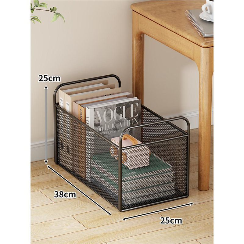 Cutie de depozitare pentru cărți sub birou cu roți — organizator portabil pentru cărți, capacitate peste 1000 L, design modern minimalist, model +652