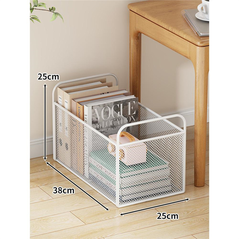 Cutie de depozitare pentru cărți sub birou cu roți — organizator portabil pentru cărți, capacitate peste 1000 L, design modern minimalist, model +652