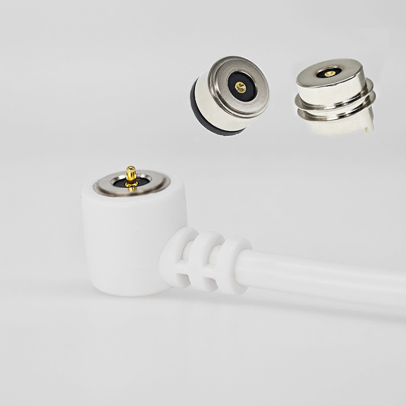 Καλώδιο μαγνητικής φόρτισης Type-C με pogo-pin για συσκευές ομορφιάς — μαγνητικός πυρήνας N52, σετ με αρσενικά και θηλυκά άκρα