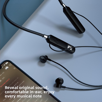 Neckband bezdrôtové slúchadlá Bluetooth, true wireless, stereo zvuk, Bluetooth 5.0, dosah 10 m, výdrž batérie 4–8 h, vodeodolné