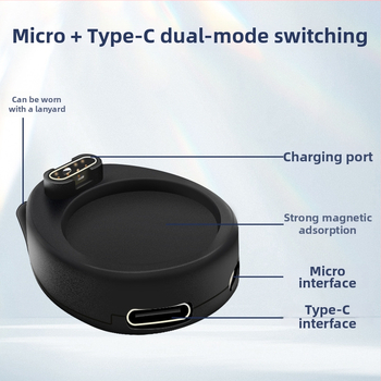 Duálny USB nabíjací kábel pre Garmin hodinky – Venu3/Venu3S/Fenix7/7X/5S/6/6X | HS0515 | Značka One Seven