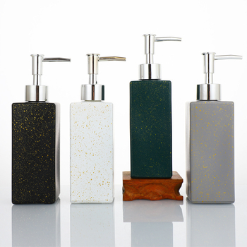 Üveg kézfertőtlenítő adagoló – könnyed luxus dizájn otthoni fürdőszobai készlet, Márka Unique; Anyag: Egyéb; Specifikációk: Különböző; Nincs testreszabás