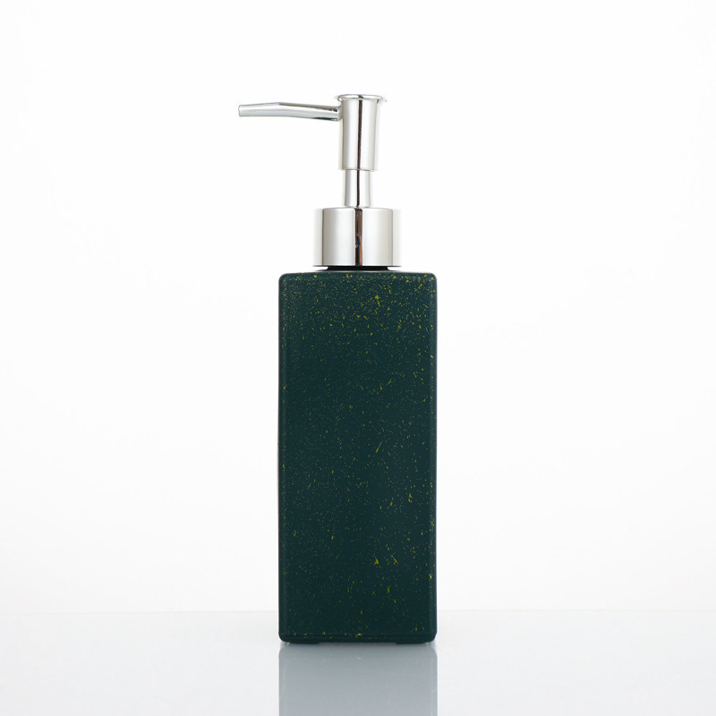 Üveg kézfertőtlenítő adagoló – könnyed luxus dizájn otthoni fürdőszobai készlet, Márka Unique; Anyag: Egyéb; Specifikációk: Különböző; Nincs testreszabás