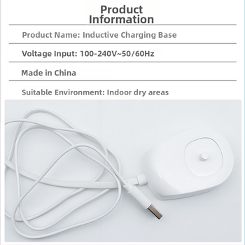 Magnetska indukcijska stanica za punjenje Philips HX2 serije električne četkice | USB sučelje | Marka Aoshengda