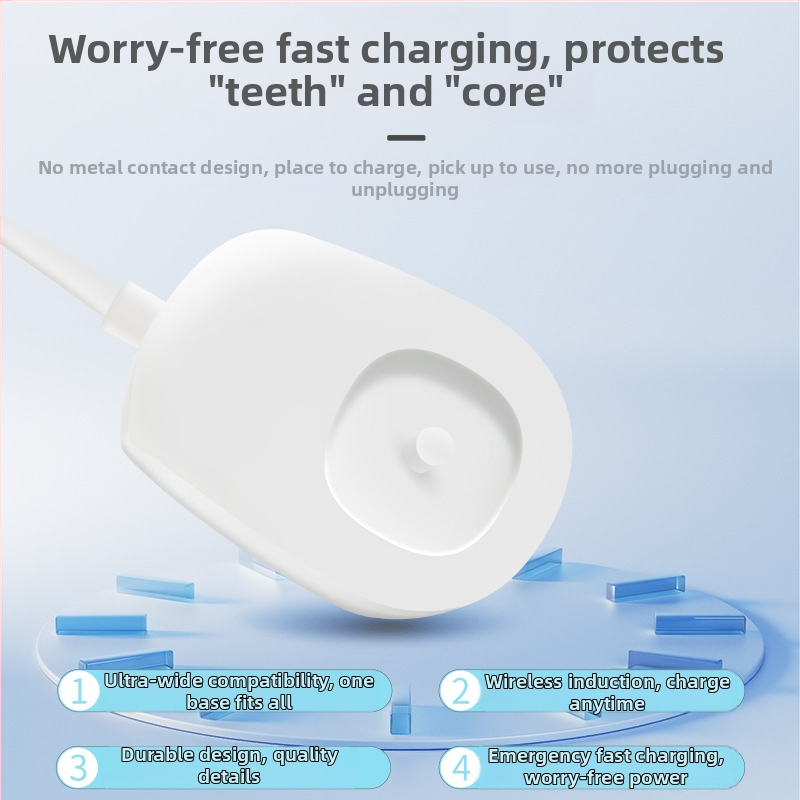 Magnetska indukcijska stanica za punjenje Philips HX2 serije električne četkice | USB sučelje | Marka Aoshengda