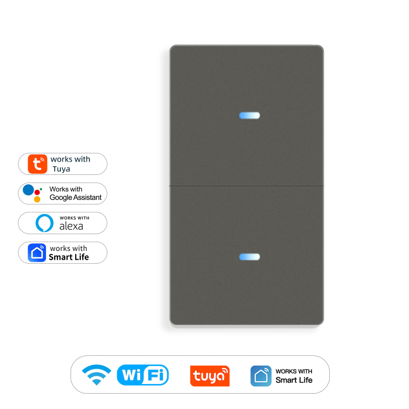Έξυπνος WiFi διακόπτης 118, Tuya Smart, Συμβατός με Matter, Απομακρυσμένος έλεγχος μέσω εφαρμογής, 110-240V AC, Ζωή ≥10.000 κύκλοι