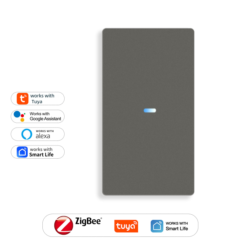 Έξυπνος WiFi διακόπτης 118, Tuya Smart, Συμβατός με Matter, Απομακρυσμένος έλεγχος μέσω εφαρμογής, 110-240V AC, Ζωή ≥10.000 κύκλοι