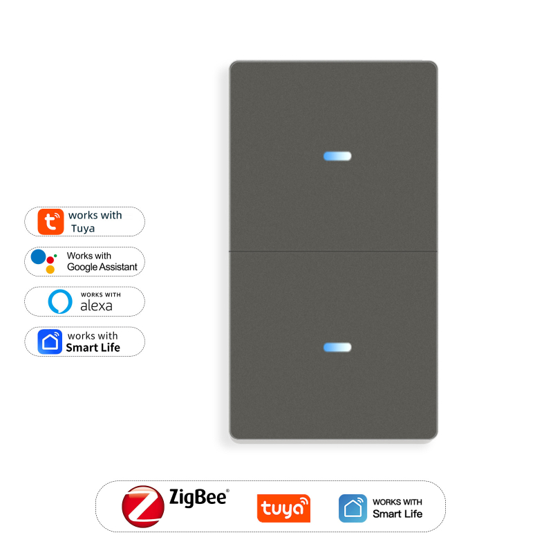 Έξυπνος WiFi διακόπτης 118, Tuya Smart, Συμβατός με Matter, Απομακρυσμένος έλεγχος μέσω εφαρμογής, 110-240V AC, Ζωή ≥10.000 κύκλοι