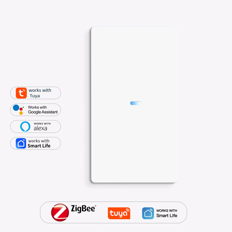 Έξυπνος WiFi διακόπτης 118, Tuya Smart, Συμβατός με Matter, Απομακρυσμένος έλεγχος μέσω εφαρμογής, 110-240V AC, Ζωή ≥10.000 κύκλοι