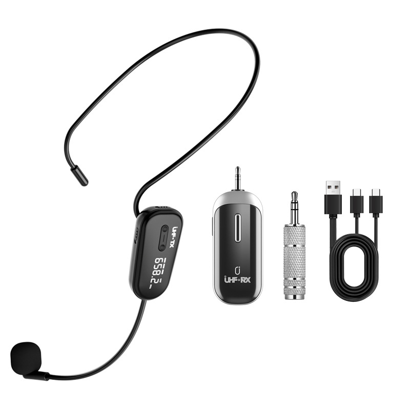 JYX bežični headset mikrofon s 1–4 pojačalom, Little Bee — ugrađena baterija 300–500 mAh, trajanje baterije 3–6 h, Bluetooth 2.0, SNR < 60 dB