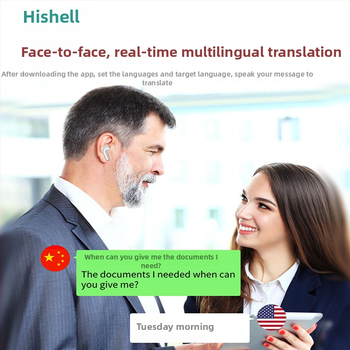 T51 slušalice za prijevod s prijevodom fotografija, glasovnim prijevodom, simultanim tlumačenjem, dodirnim upravljanjem i Bluetooth.