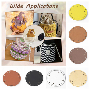 Πάτος βάσης τσάντας από PU δέρμα με ανάγλυφη υφή, αστικός μινιμαλισμός, ανθεκτικό στη φθορά