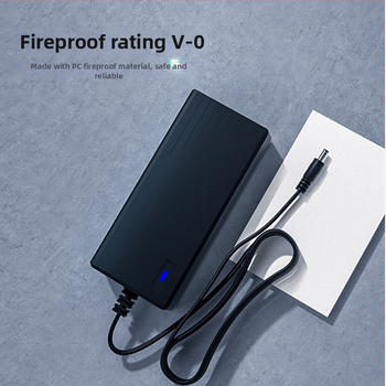 Захранващ адаптер 24V 2.5A за LED ленти, смарт робот, дрон и принтер — вход 200–240V, изход 24V, модел ROSE-240250C, 3C сертификат, OEM наличен